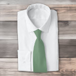 Solid colour basil smoke green tie<br><div class="desc">Solid colour basil smoke green design.</div>