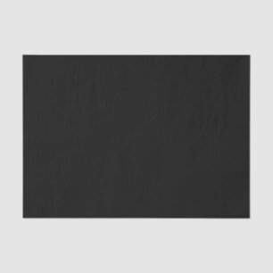 Solid Colour - Black Tissue Paper