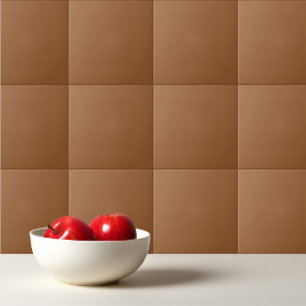 Solid colour brown rice ceramic tile