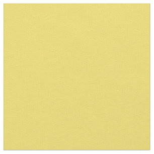 Solid Colour Buttercup Yellow Fabric