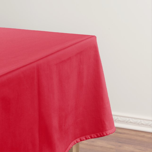 Solid colour Chinese red Tablecloth (In Situ)