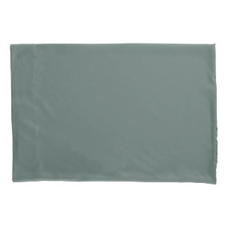 Solid Colour Cool Neutral Green Undertone 2026 COT Pillowcase