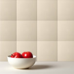 Solid colour cream light beige ceramic tile<br><div class="desc">Solid colour cream light beige design.</div>