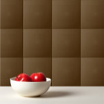 Solid colour dark chocolate brown ceramic tile<br><div class="desc">Solid colour dark chocolate brown design.</div>