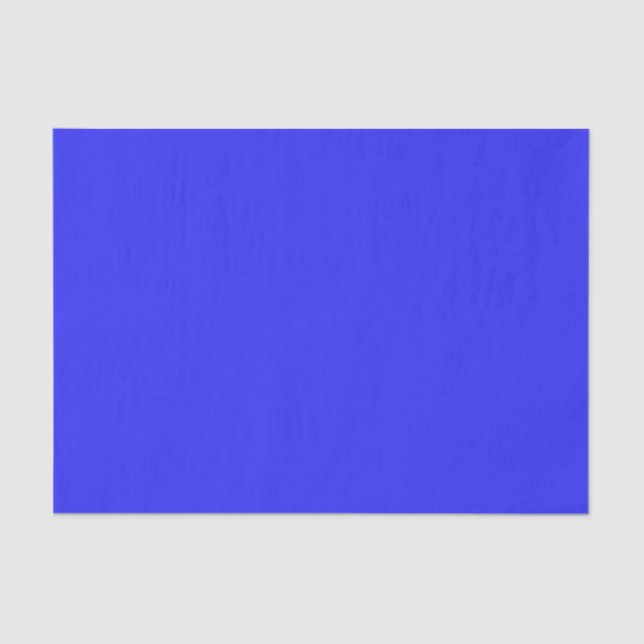 Solid Colour - Electric Ultramarine Tissue Paper (Front)