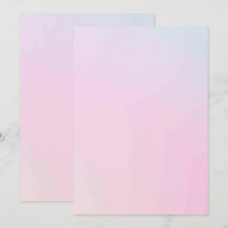 Solid Colour Flat Invitations Announcements Card