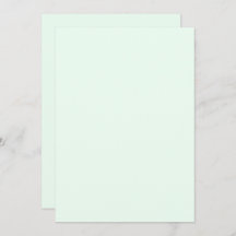 Solid Colour Flat Invitations Announcements Card