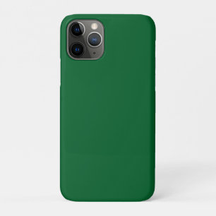 Solid Colour: Forest Green iPhone 11 Pro Case