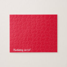 Solid Colour Frustrating Jigsaw Puzzle