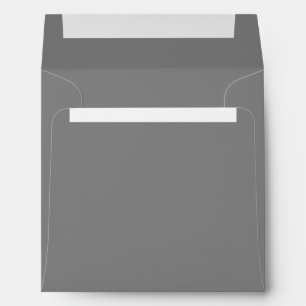 Solid Colour Grey Blank Envelopes
