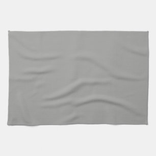 solid colour grey kitchen dish towel