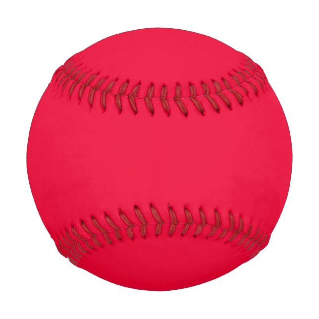 Solid colour imperial royal red baseball (Front)