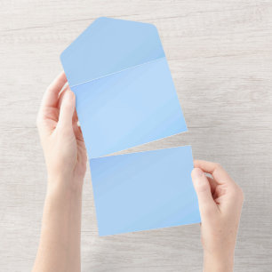 Solid Colour Invitations Announcements Card