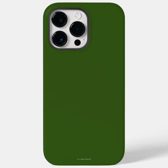 Solid Colour iPhone Case - Olympian Effort Designs (Back)