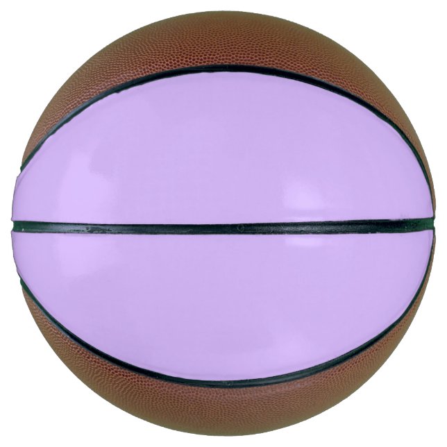 Solid colour lavender purple basketball (Front)