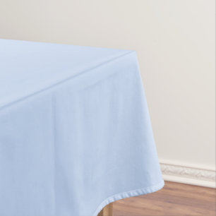 Solid colour light baby blue tablecloth