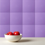 Solid colour lilac bush ceramic tile<br><div class="desc">Solid colour lilac bush design.</div>