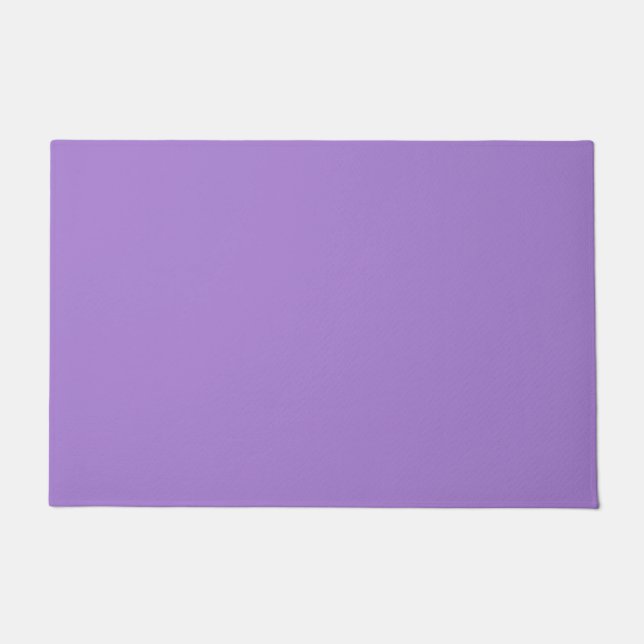 Solid colour lilac bush doormat (Front)