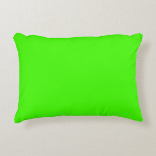 Solid Colour: Lime Green Decorative Cushion