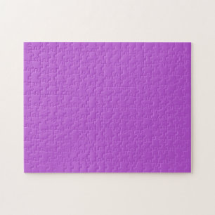 Solid Colour Medium Orchid Jigsaw Puzzle