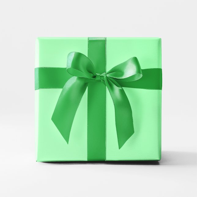 Solid Colour Mint Green Wrapping Paper (Solid Color Mint Green Wrapping Paper)