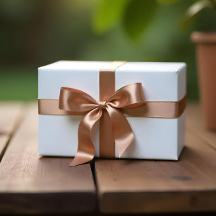 Solid Colour Mocha Beige Neutral Hex B17868 Satin Ribbon