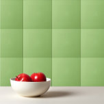 Solid colour olivine green ceramic tile<br><div class="desc">Solid colour olivine green design.</div>