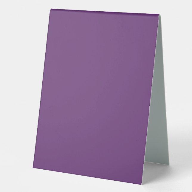 Solid colour plain amaranth dark purple (Front)