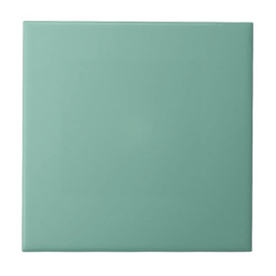 Solid colour plain Amazonite pastel green Ceramic Tile