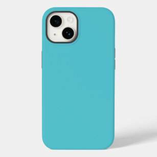 Solid colour plain Blue Radiance Case-Mate iPhone 14 Case