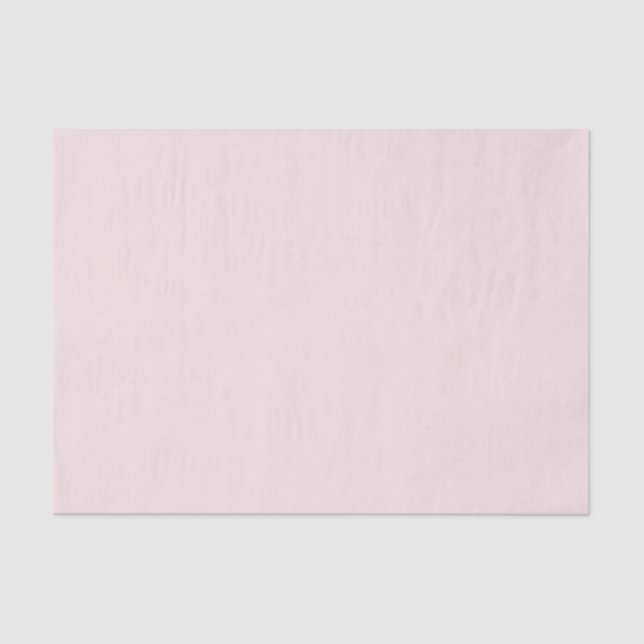 Solid colour plain blushing pink tissue paper (Front)
