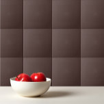 Solid colour plain brown Chicory Coffee Ceramic Tile<br><div class="desc">Solid colour plain brown Chicory Coffee design.</div>