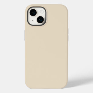 Solid colour plain Champagne beige Case-Mate iPhone 14 Case