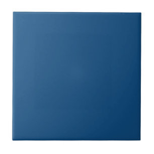 Solid colour plain Classic Blue Ceramic Tile