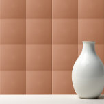 Solid colour plain Copper brown Ceramic Tile<br><div class="desc">Solid colour plain Copper brown design.</div>