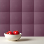 Solid colour plain dusty purple Amaranth Ceramic Tile<br><div class="desc">Solid colour plain dusty purple Amaranth design.</div>
