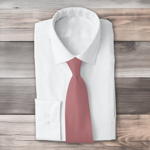 Solid colour plain Dusty Rose Tie
