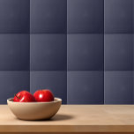Solid colour plain Evening dark Blue Ceramic Tile<br><div class="desc">Solid colour plain Evening dark Blue design.</div>