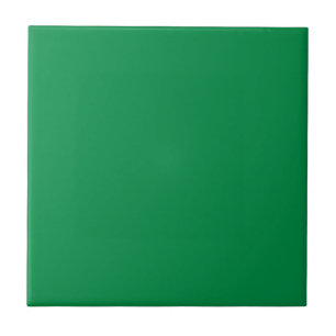 Solid colour plain Fern Green Ceramic Tile