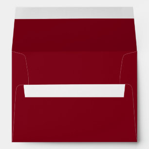 Solid colour plain Garnet Red Envelope