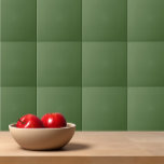 Solid colour plain Green Cactus Ceramic Tile<br><div class="desc">Solid colour plain Green Cactus design.</div>