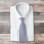 Solid colour plain Languid Lavender Tie<br><div class="desc">Solid colour plain Languid Lavender design.</div>