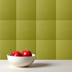 Solid colour plain lime Grape Vine light green Ceramic Tile
