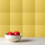 Solid colour plain Marigold Yellow Ceramic Tile<br><div class="desc">Solid colour plain Marigold Yellow design.</div>