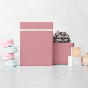 Solid colour plain Mauveglow elegant Wrapping Paper