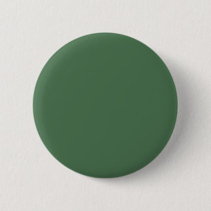 Solid colour plain Moss Green 6 Cm Round Badge