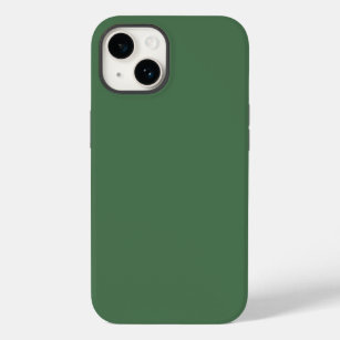 Solid colour plain Moss Green Case-Mate iPhone 14 Case