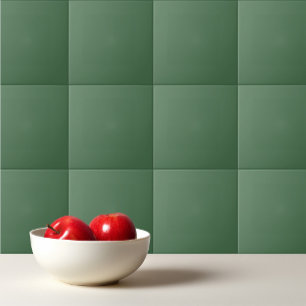 Solid colour plain Moss Green Ceramic Tile