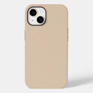 Solid colour plain Palomino beige Case-Mate iPhone 14 Case