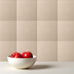 Solid colour plain Palomino beige Ceramic Tile<br><div class="desc">Solid colour plain Palomino beige design.</div>